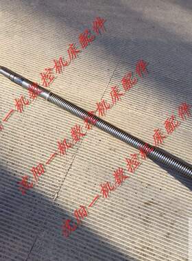 大连机床配件CW6180C板中拖中丝杠中丝母一套 5013C L1040 T28*5