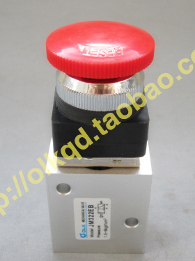 OLK机械阀JM322EB二位三通JM-06自锁按钮急停开关山耐斯型欧雷凯