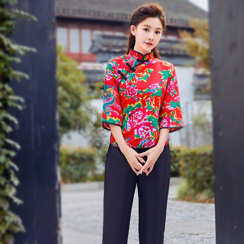 东北布衣服村姑女二人转
