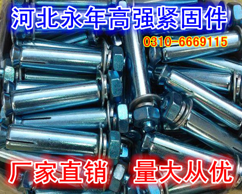 镀锌膨胀螺丝超长加铁栓