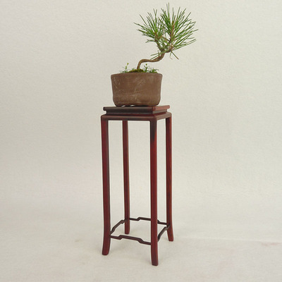 红木正方形高脚盆栽家居