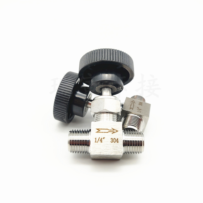 不锈钢外丝针型阀仿美流