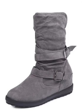 2019 winter women flat boots ladies warm shoes43码女棉靴女靴