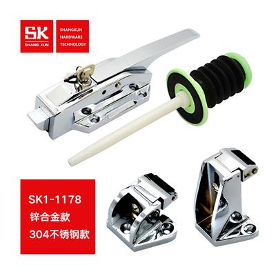 锌合金把手不锈钢冷库步