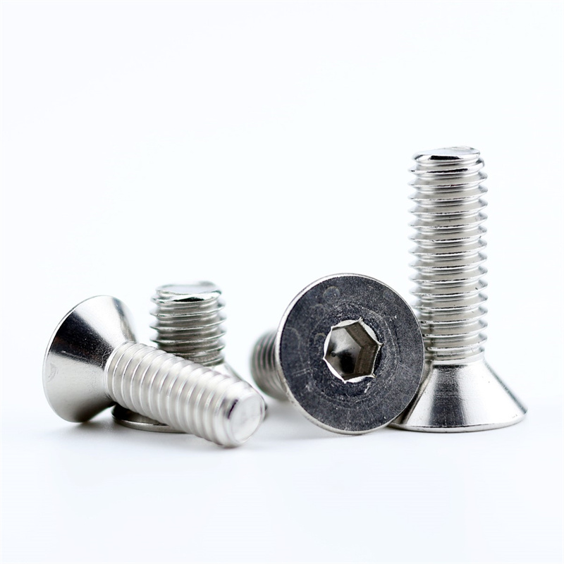 不锈钢平头螺丝沉内六角