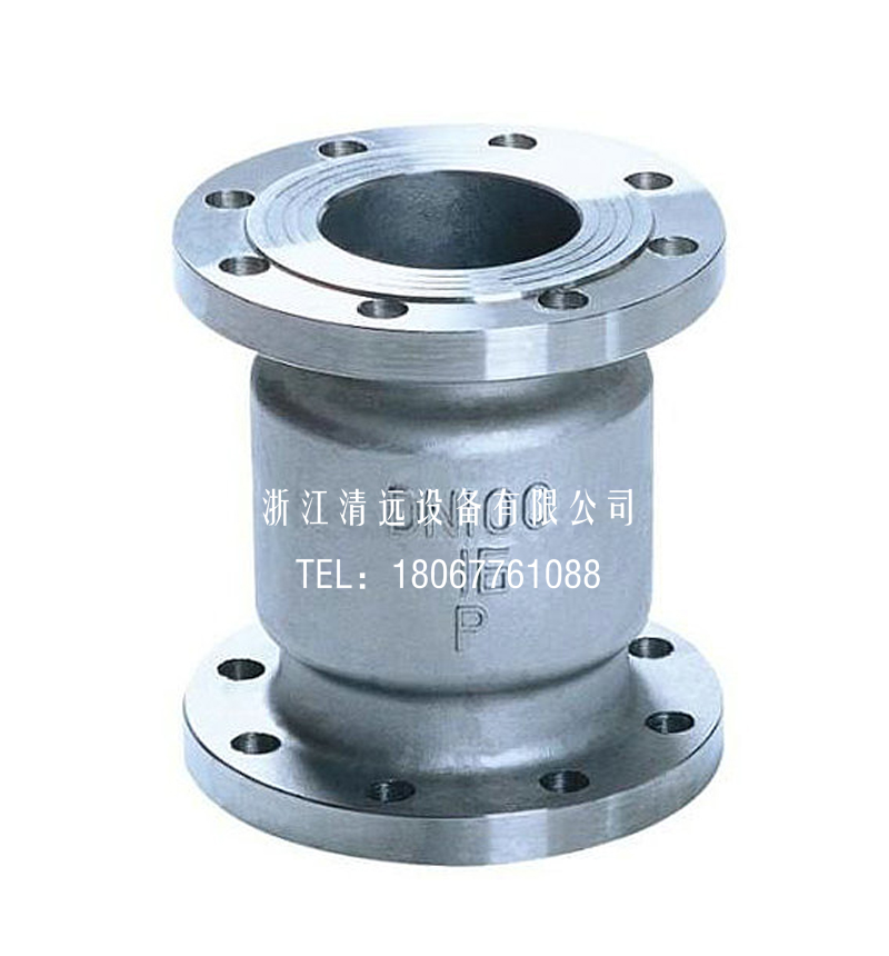 不锈钢法兰立式止回阀单