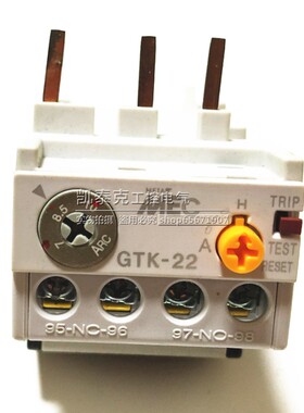 正品LS产电(无锡)MEC热过载继电器GTK-22 8.5(7-10)A 缺相保护