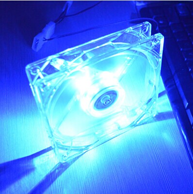 12025静音风扇 电脑12CM 120*120*25 12V LED 发光 散热 机箱风扇