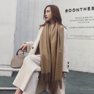 Winter Warm and Cozy Cashmere Scarf for Women and Men 围巾