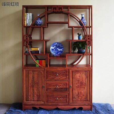 新中式实木博古架南榆多