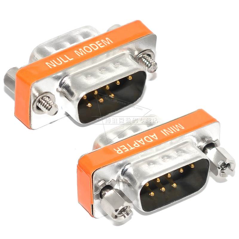 DB9/15/25针公对公对母对母头转接头RS232串口COM口公母转换头VGA