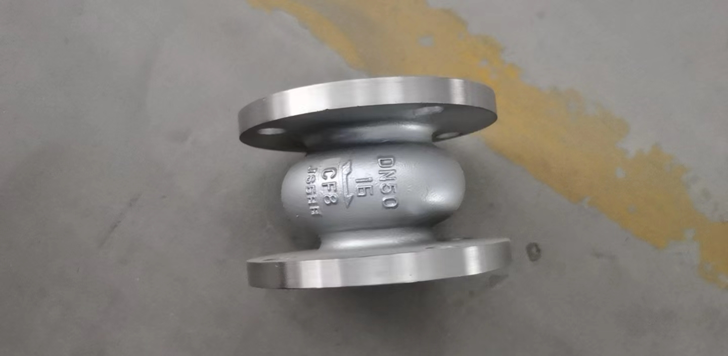 HC41X不锈钢/铸钢消声止回阀 圆肚型止回阀DN40 50 65 80 100 125