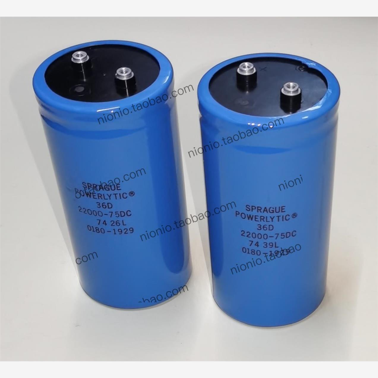 议价 sprague思碧 75V 22000uf 音频滤波电