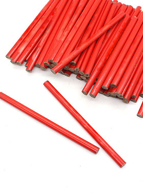 包邮木工铅笔 椭圆记号笔工程木制笔用笔黑色粗芯家具装修