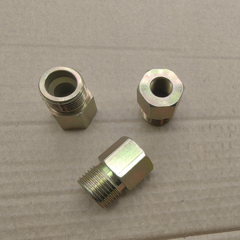 外丝凹口转内氮气管接头