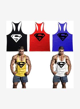 MAN tank top GYM muscle bodybuilding sport vest 男士健身背心