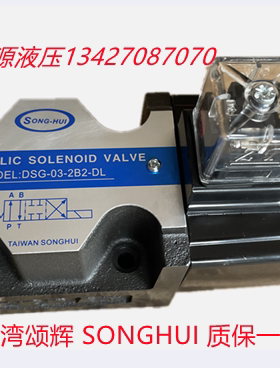 液压电磁阀DSG-03-2B2 2B3B-DL LW A220 D24 2B3台湾颂辉 SONGHUI