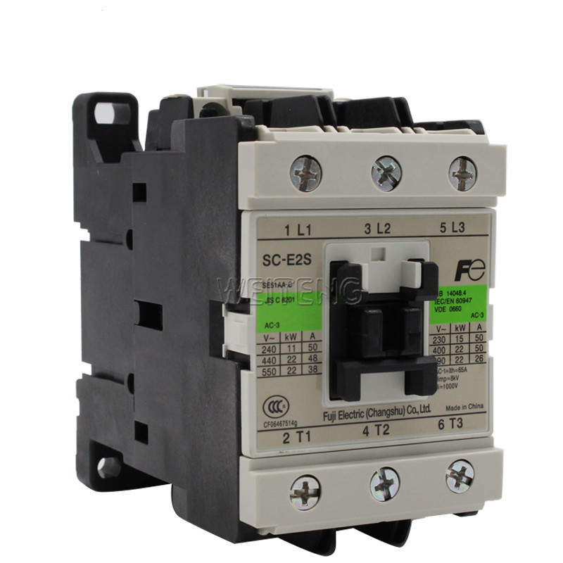 询价9年老店 常熟富士 SC-E2S E2SP 低压接触器22KW SE51AA-C常开