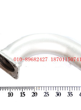 适配福田戴姆勒欧曼汽车配件ETX前排气管焊合5/6/9系消声器排气管