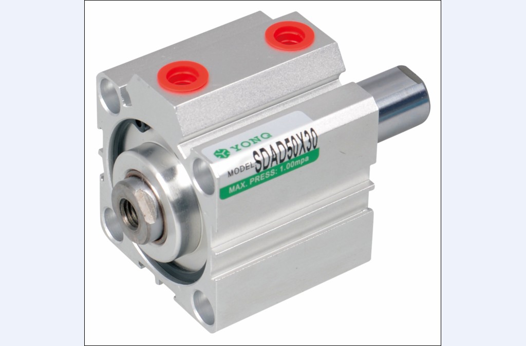 SDAD双出气缸 SDAD SDADS 20 25 32 40 50 双出气缸双头薄型气缸
