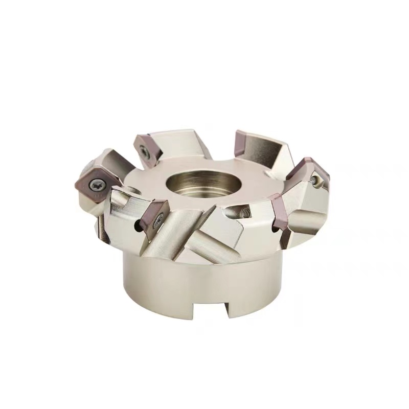 SE13平面铣刀盘45度SEMT1313面铣刀盘ASX445坡口机可转位KM13刀盘