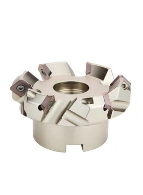 SE13平面铣刀盘45度SEMT1313面铣刀盘ASX445坡口机可转位KM13刀盘