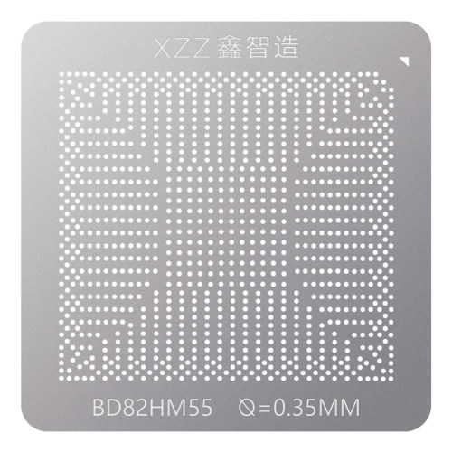 鑫智造BD82HM55/57 BD82PM55 BGA手工植球钢网 直接加热不变形