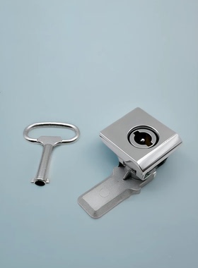 MS813-S不锈钢 机箱机柜圆柱锁 工业柜锁 开关电器柜锁机箱机柜锁