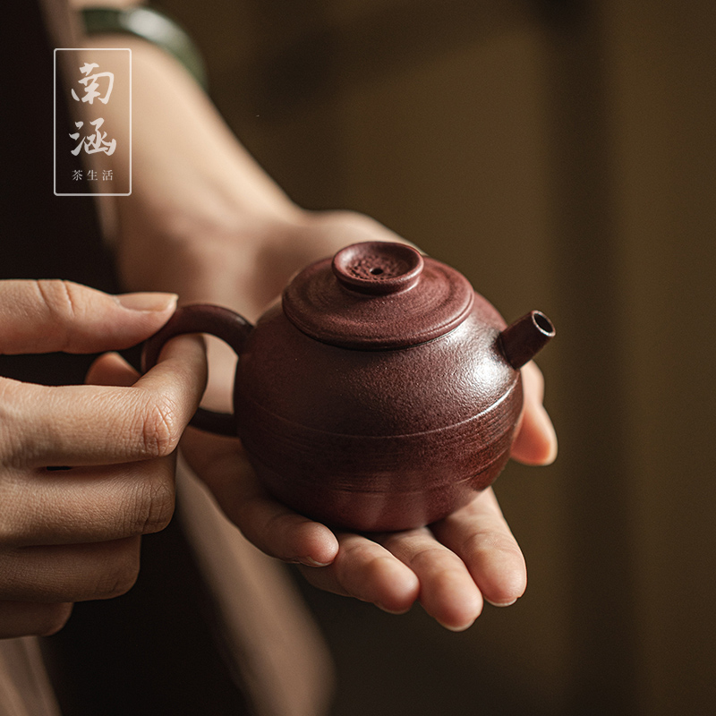 南涵粗陶小茶壶侘寂风家