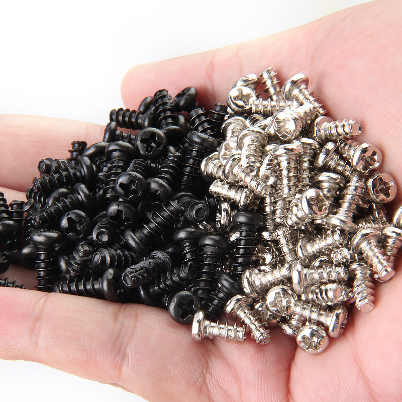 镀镍/黑色PB碳钢十字圆头小螺钉M1M2M3M4盘头B型螺钉平尾自攻螺丝,模玩/动漫/周边/娃圈三坑/桌游,桌游配件/卡套/保护膜,淘宝优惠券,粉丝福利购,淘宝优惠卷
