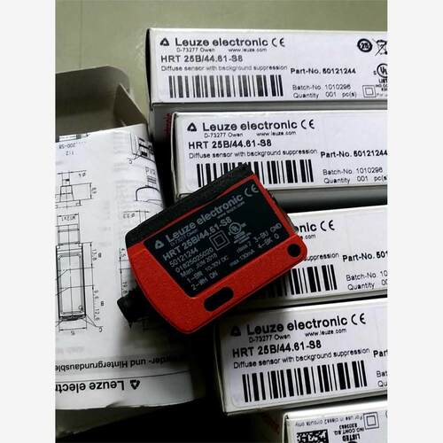 全新Leuze劳易测光电传感器HRT 25B.44.61-S8 50121244库存现议价
