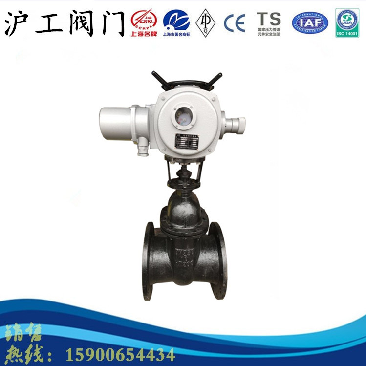 上海沪工阀门电动暗杆楔
