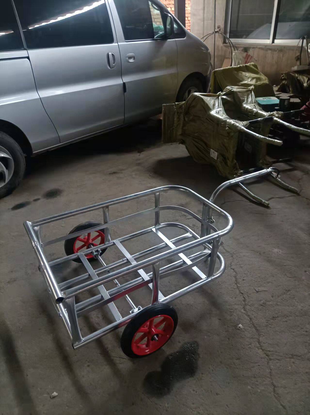 电动车可牵引拖车平板车货车板车高速手推车摆摊运货搬运手拉搬货