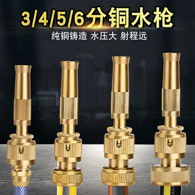 高压洗车水枪家用纯铜强