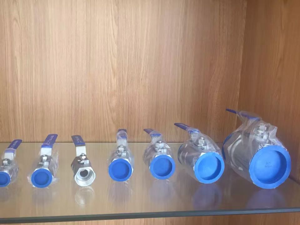 现货不锈钢球阀2片式 3片式丝口连接304 316不锈钢球阀4分 6分1寸