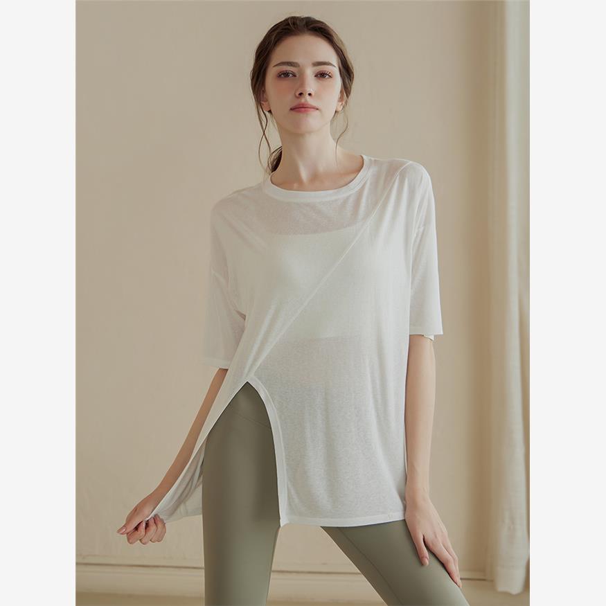 宽松瑜伽服罩衫女运动