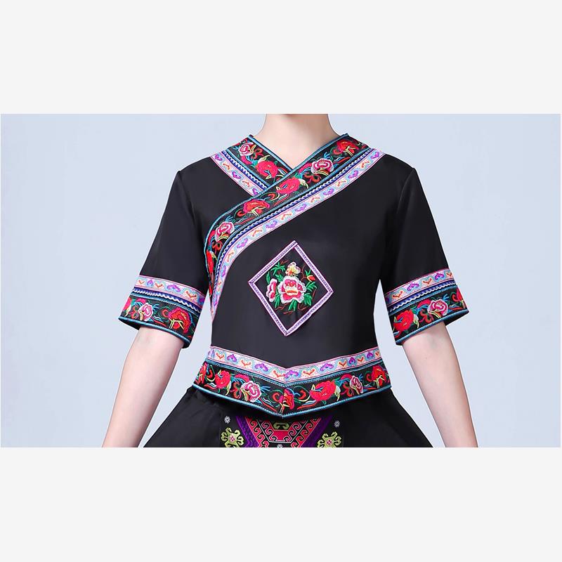 网红同款苗族衣服民族风