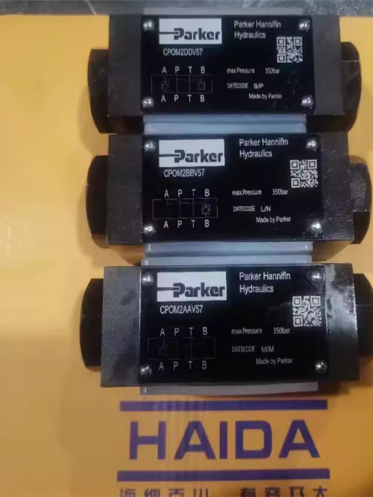 派克Parker液控单向阀CPOM3DDV保压阀CPOM3AAV液压锁CPOM3BBV