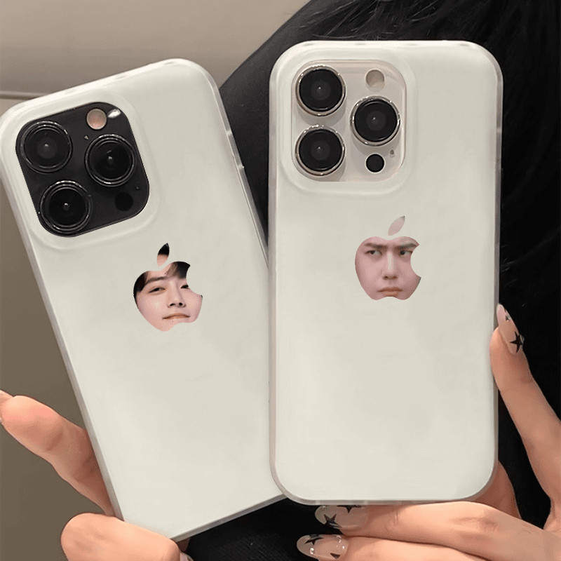 适用苹果15promax手机壳新款iphone14明星表情包合集13pro趣味12个性11搞怪8plus磨砂7硅胶x女xs保护xr套max