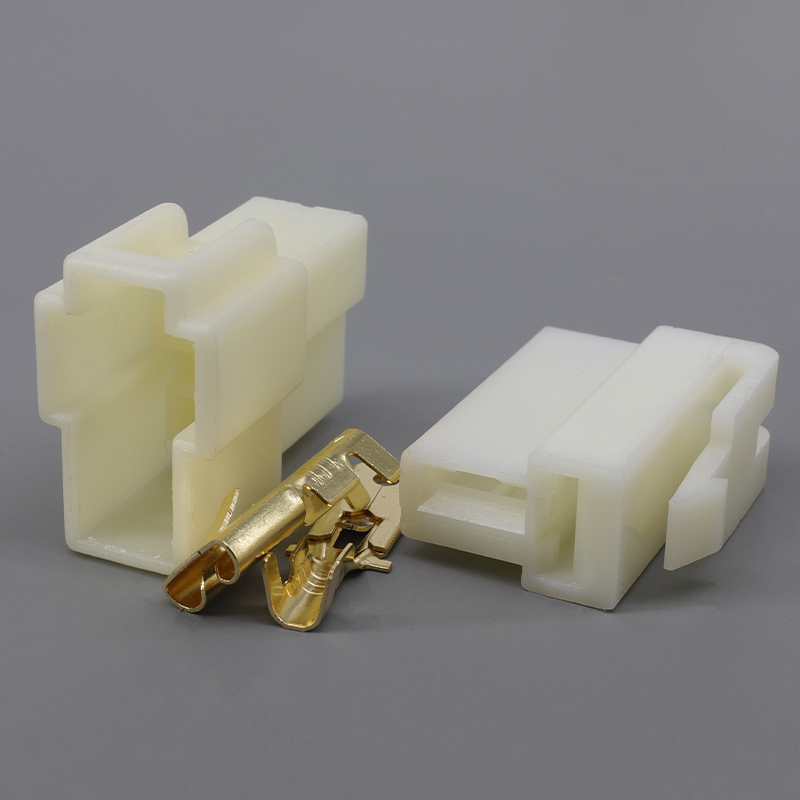 6.2汽车接插件2P车用电线连接器端子3P线头公母对插接头接线插头