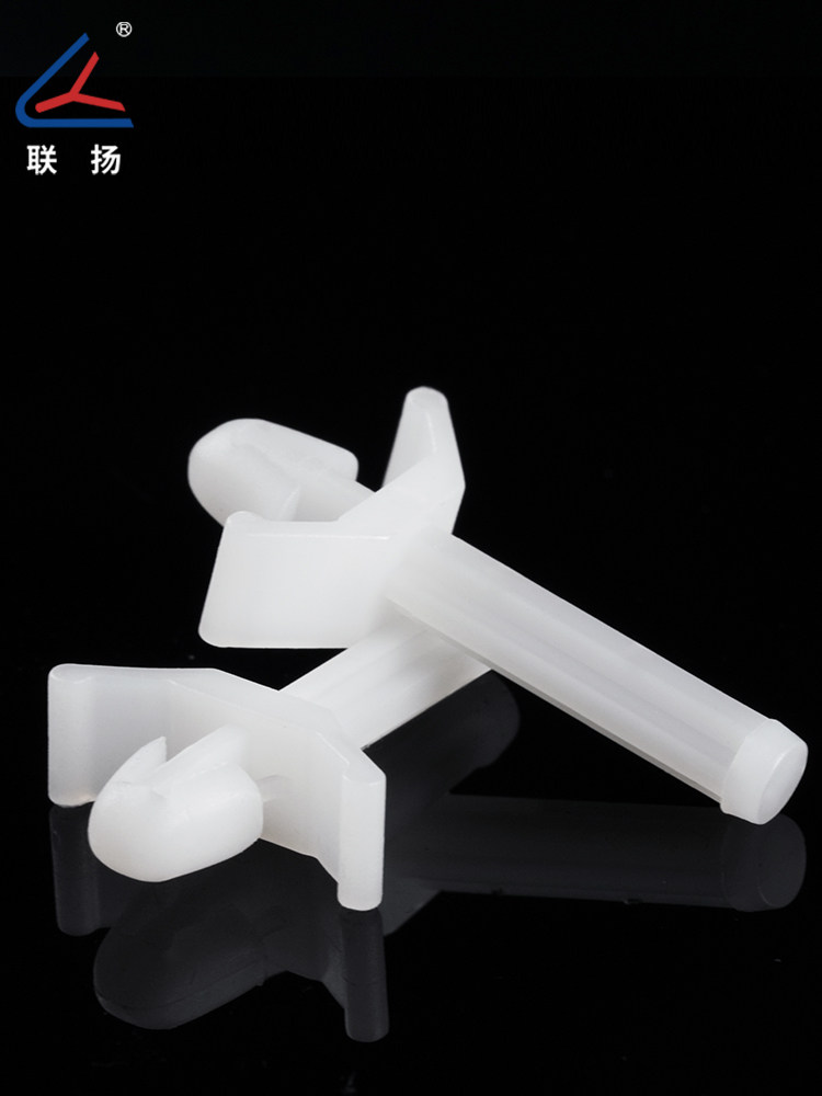 联扬ps单头飞机型隔离柱尼龙间隔pc板绝缘塑料垫柱