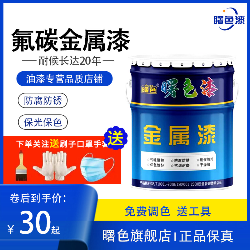 氟碳漆金属户外栏杆铁门