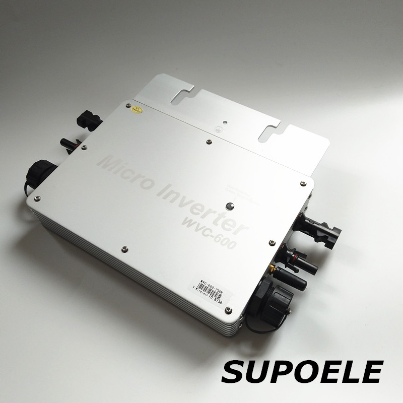 22-50V输入防水并网微型WVC-600W太阳能光伏逆变器 IP65