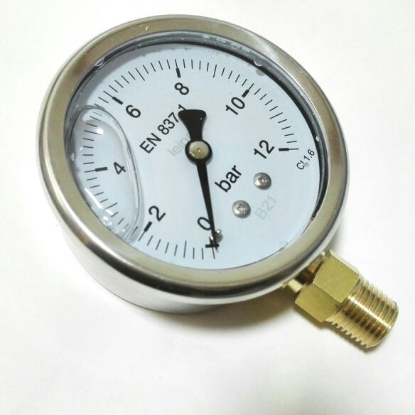 耐震压力表充液注油防振