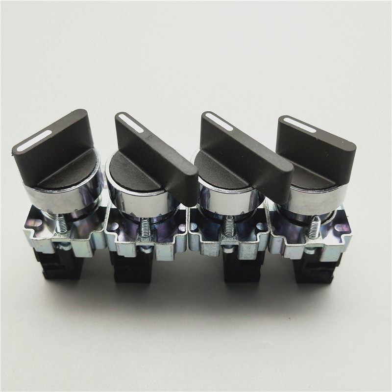 瑞沃尔XB2按钮开关金属急停自锁复位旋转蘑菇头点动电源启动停止