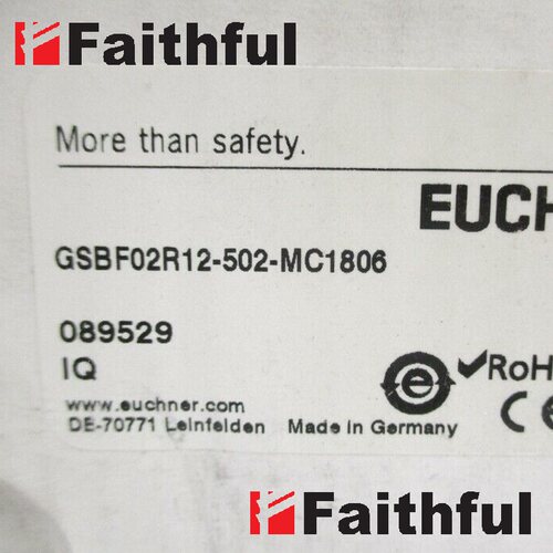 议价Euchner 089529 安士能安全开关 GSBF02R12-502-MC1806
