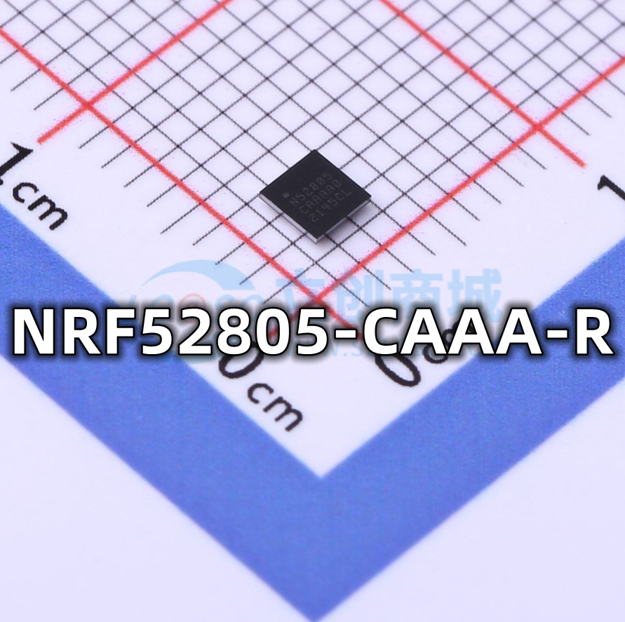 全新原装 NRF52805-CAAA-R 封装QFN-48 无线收发器芯片 现货供应