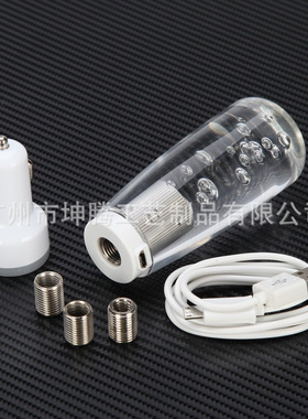 汽车个性改装发光水晶LED灯排挡头 手自动档通用档把头加长排档杆