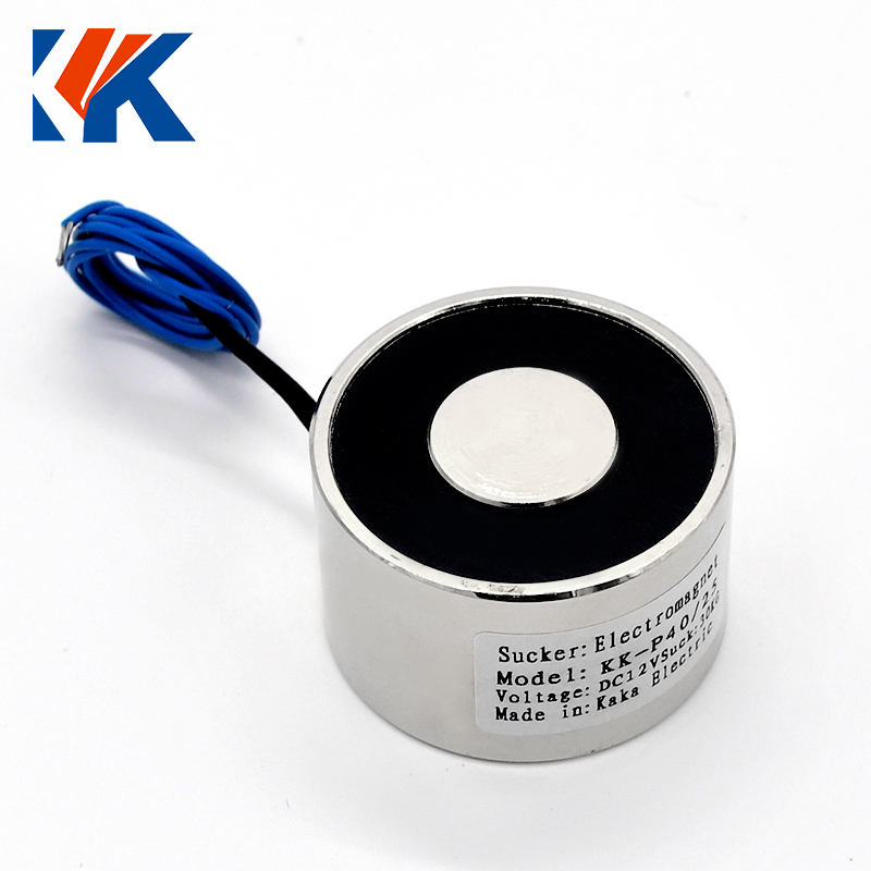 P40/25吸盘式电吸盘 电磁铁P40/25 DC12V 吸力30KG 长时间电磁铁