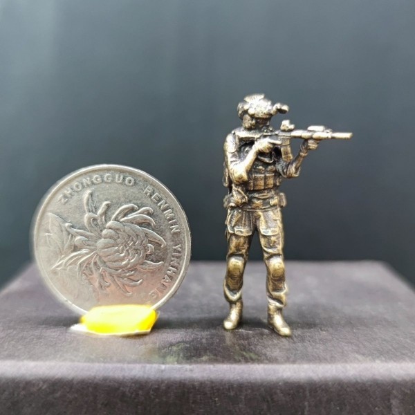 黄铜 特战特种兵 现代 瞄准美军士兵二人组兵人 微缩场景人偶摆件,标准件/零部件/工业耗材,输送带/传送带,淘宝优惠券,粉丝福利购,淘宝优惠卷